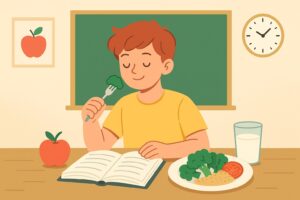 تأثیر تغذیه سالم بر یادگیری دانش‌آموزان | نکات طلایی برای والدین و دانش‌آموزان