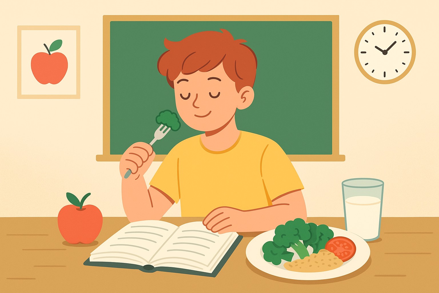 تأثیر تغذیه سالم بر یادگیری دانشآموزان | نکات طلایی برای والدین و دانشآموزان
